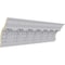 Ekena Millwork 7 3/4"H x 5 1/2"P x 9 1/2"F x 94 1/2"L Odessa Leaf Dentil Crown Moulding MLD07X05X09OD - alternate 3